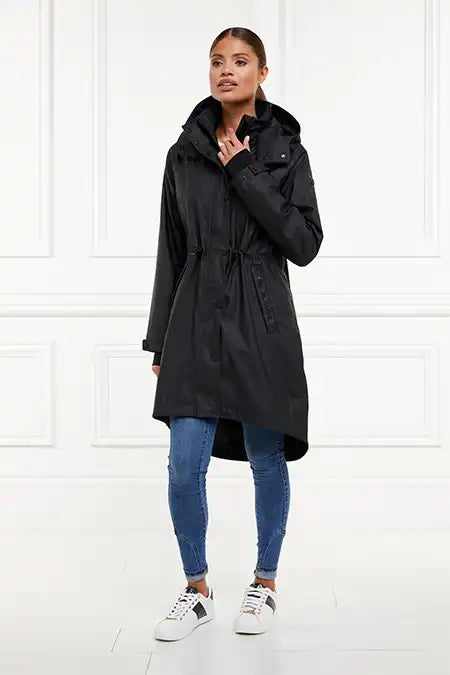 Chartwell Rain Parka Black Holland Cooper