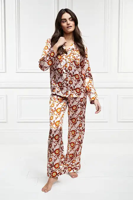Silk Pyjama Trouser (Blush)