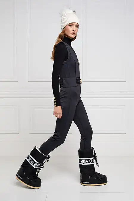 Sleeveless Ski Suit (Black)
