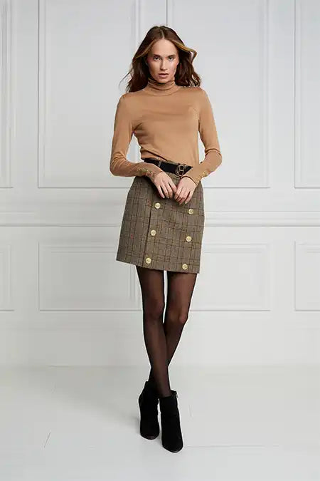 Knightsbridge Skirt (Bourbon Tweed)