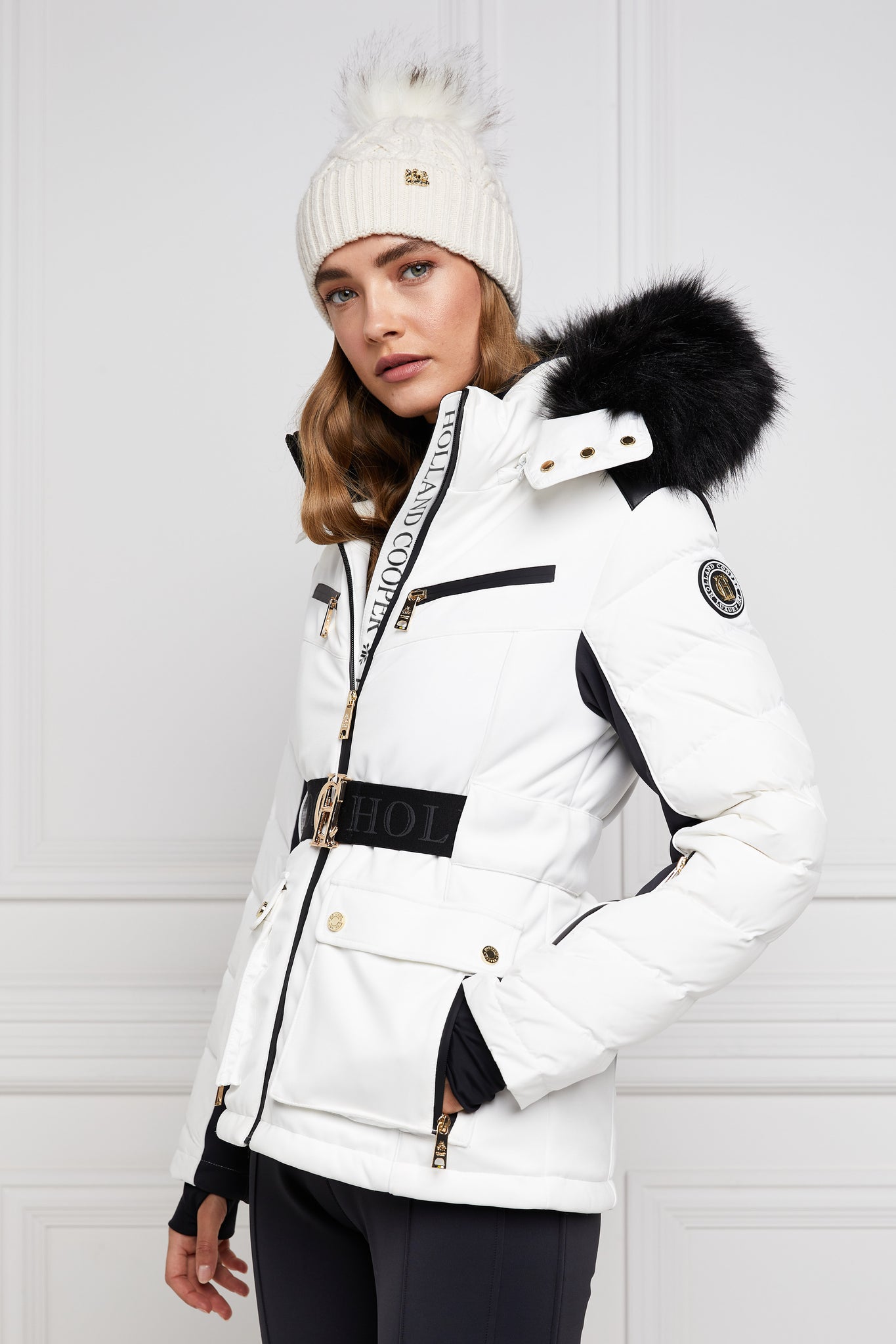 Ski Jacket (White) – Holland Cooper ®