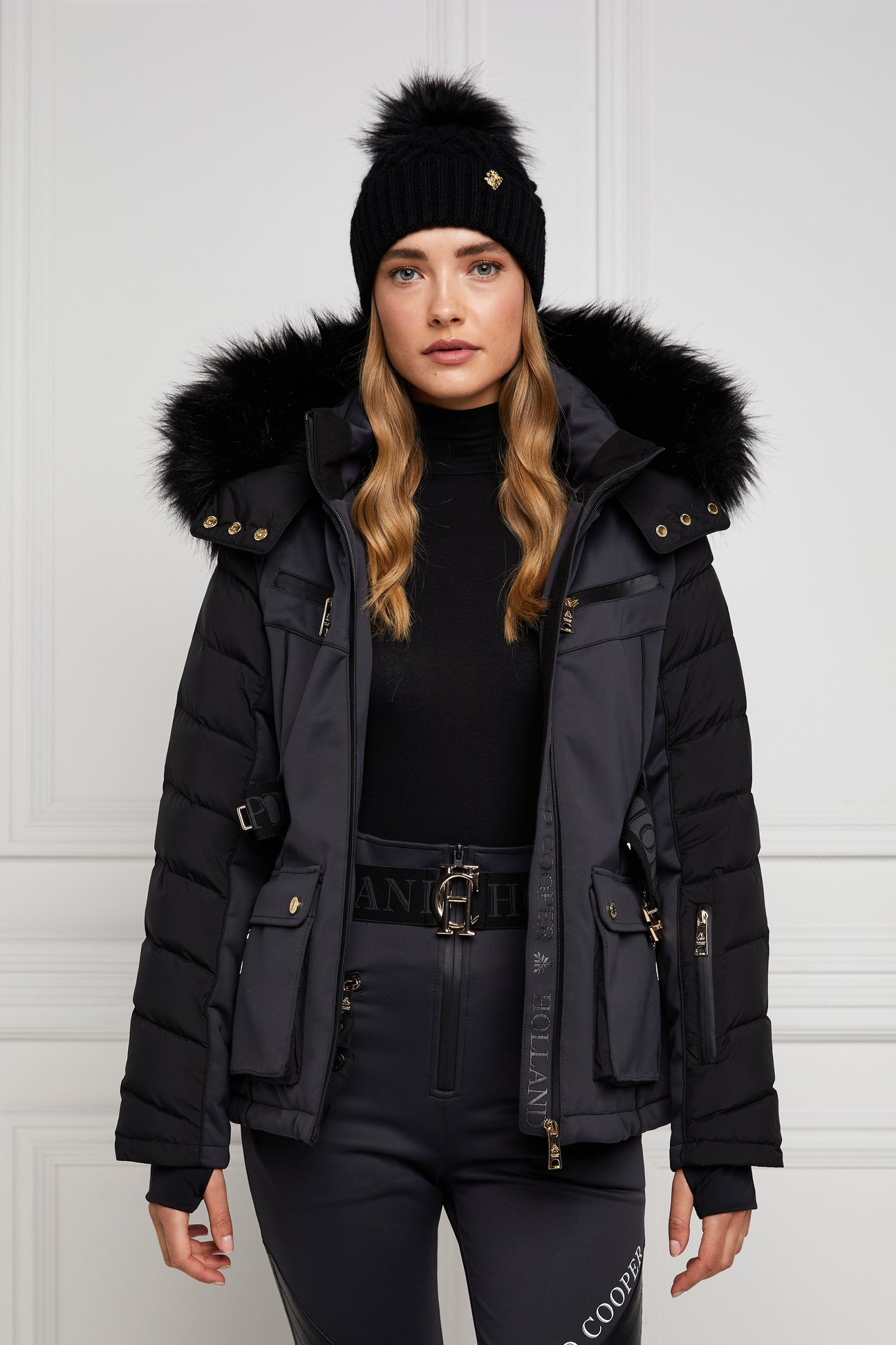 Ski Jacket (Black) – Holland Cooper