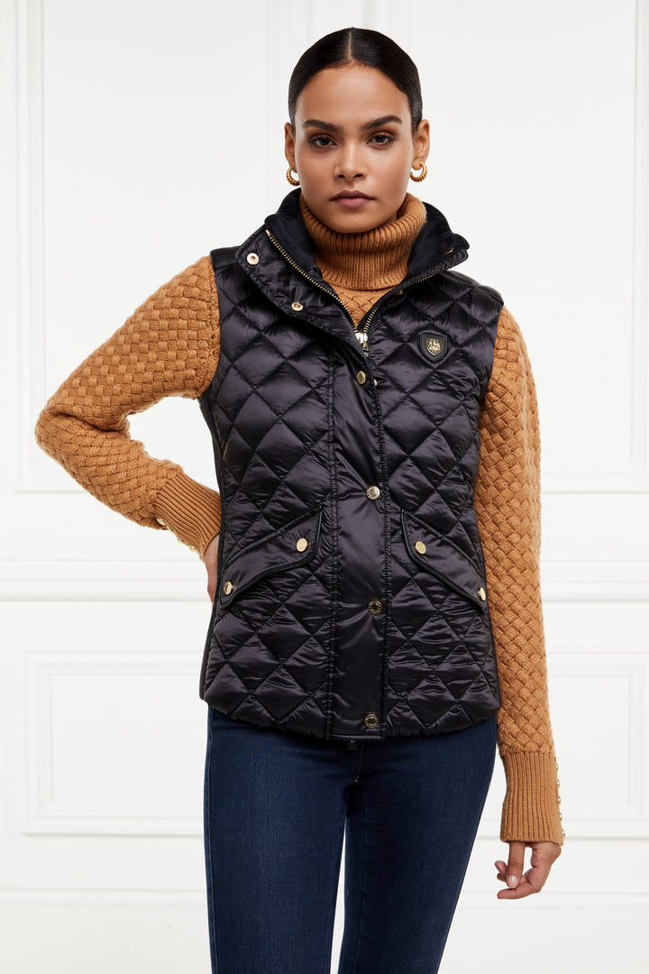 Charlbury Quilted Gilet (Black) – Holland Cooper