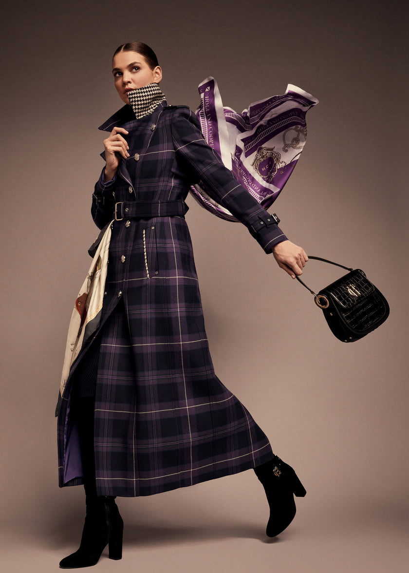 Workwear Monogram Embossed Suede Jacket - Luxury Purple