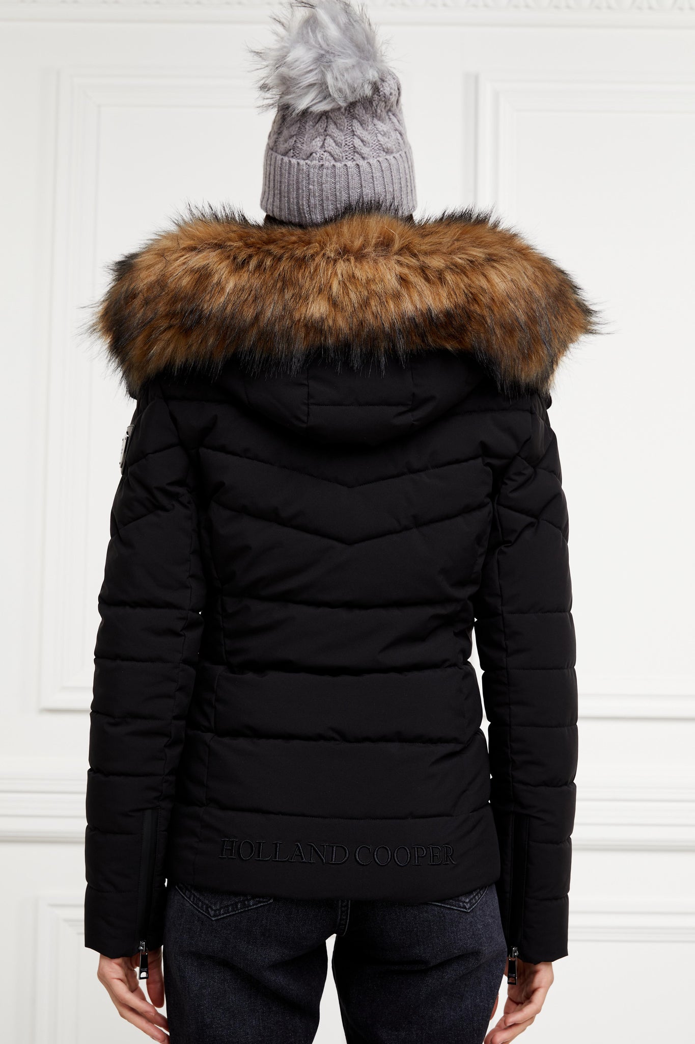 Whistler Puffer Jacket (Black Natural) - Main Image