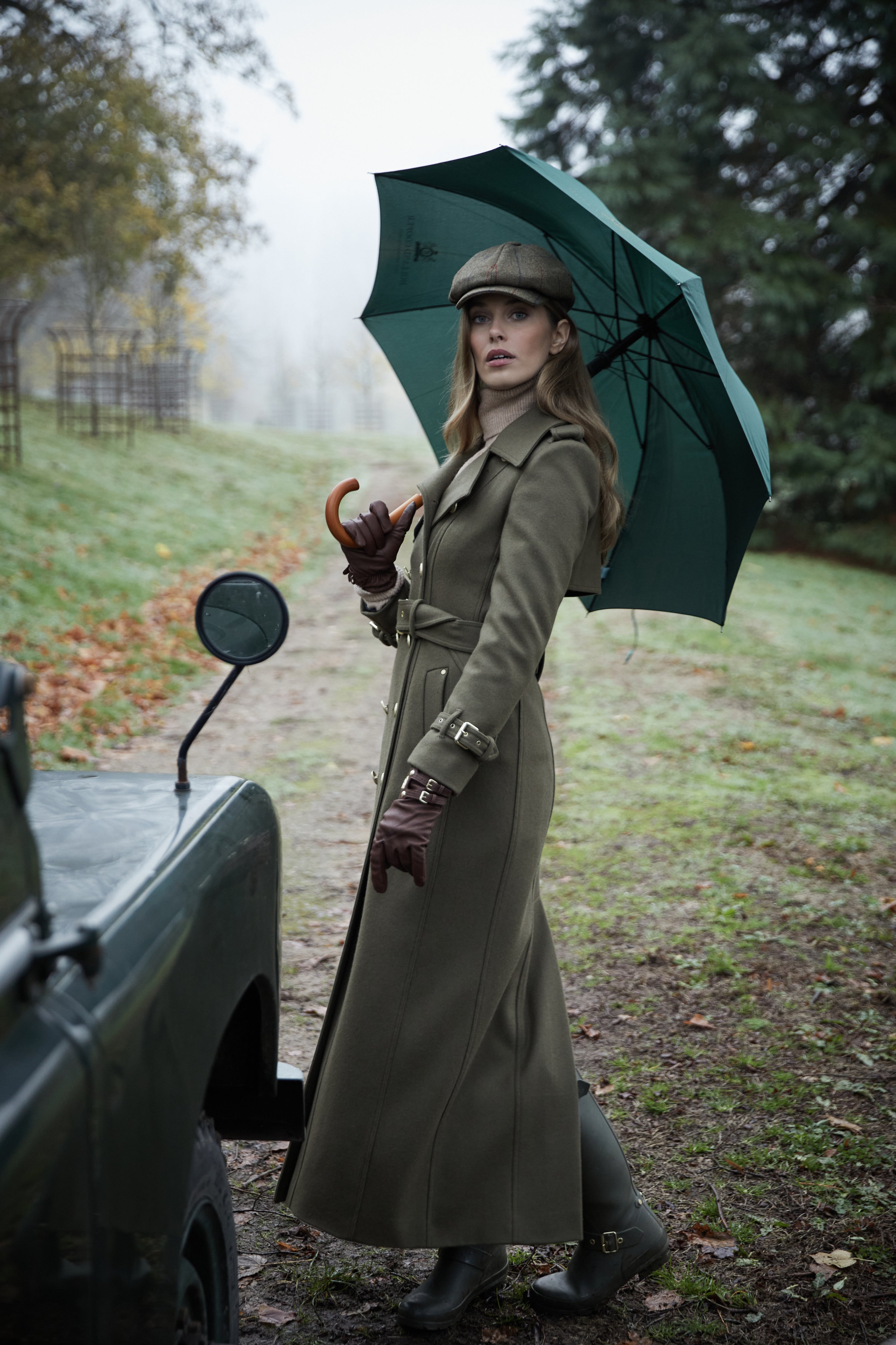 Chelsea Cropped Trench Jacket main image 0