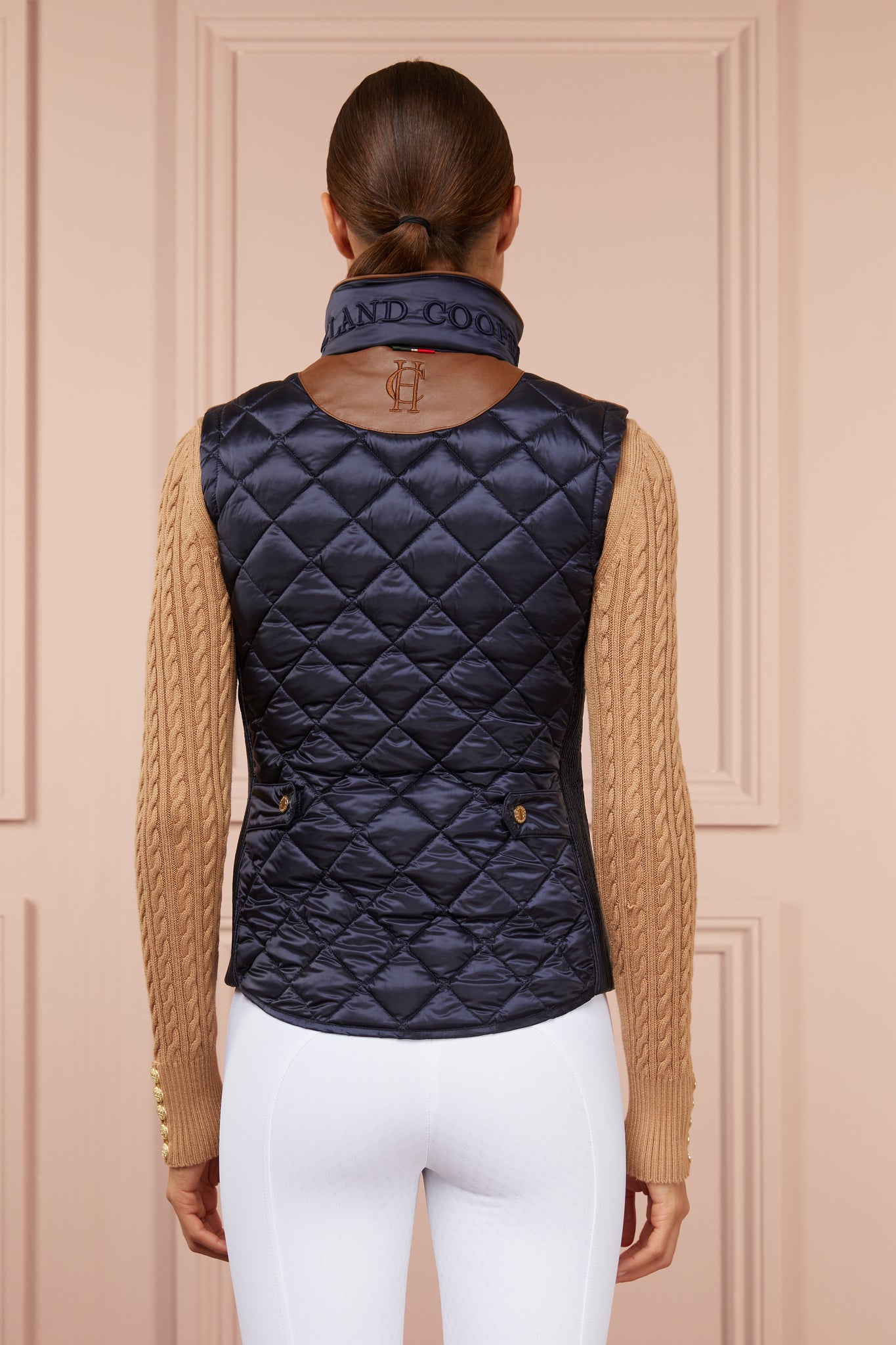 Diamond Quilt Classic Gilet (Ink Navy)