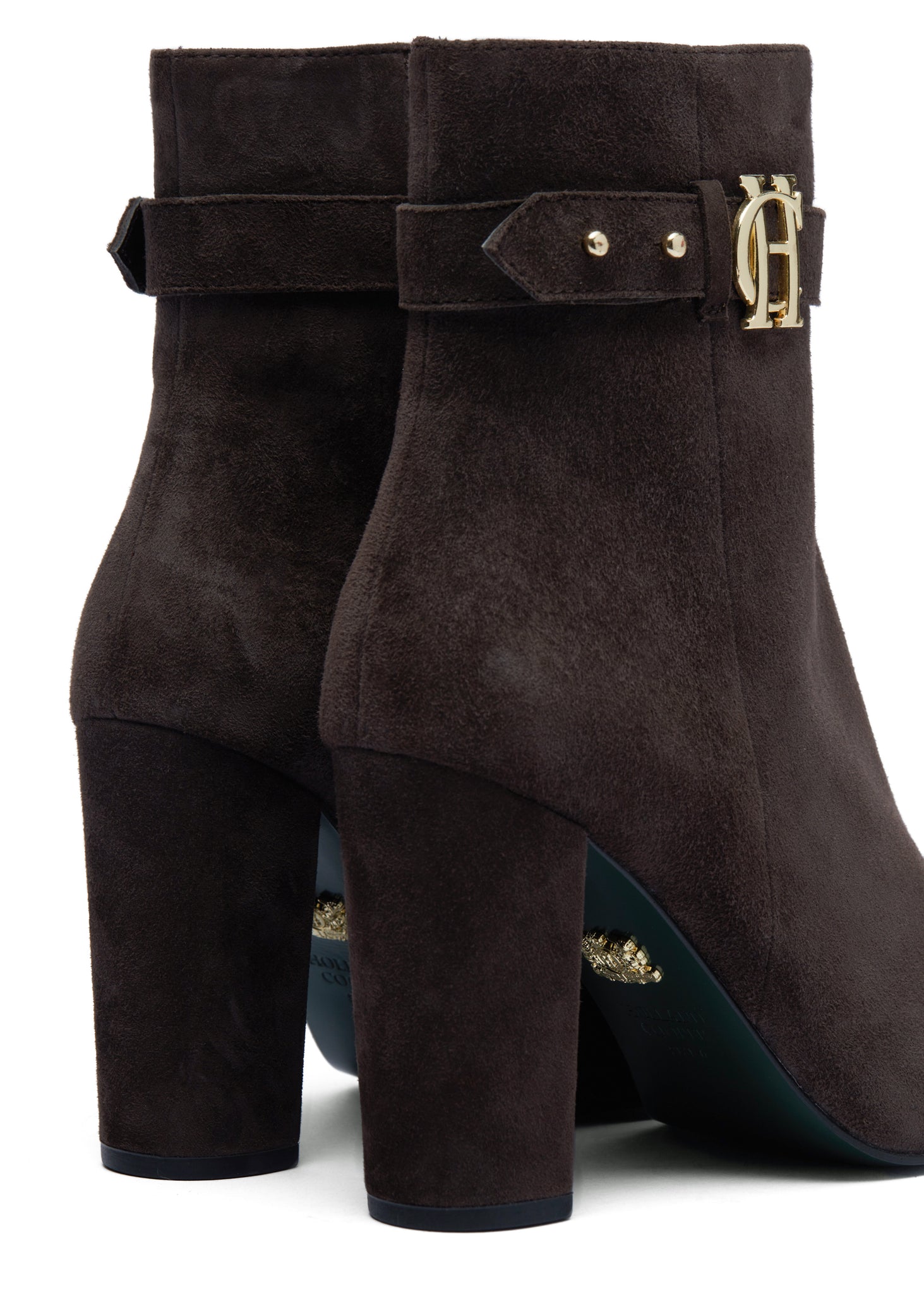 Mayfair Suede Ankle Boot (Chocolate)