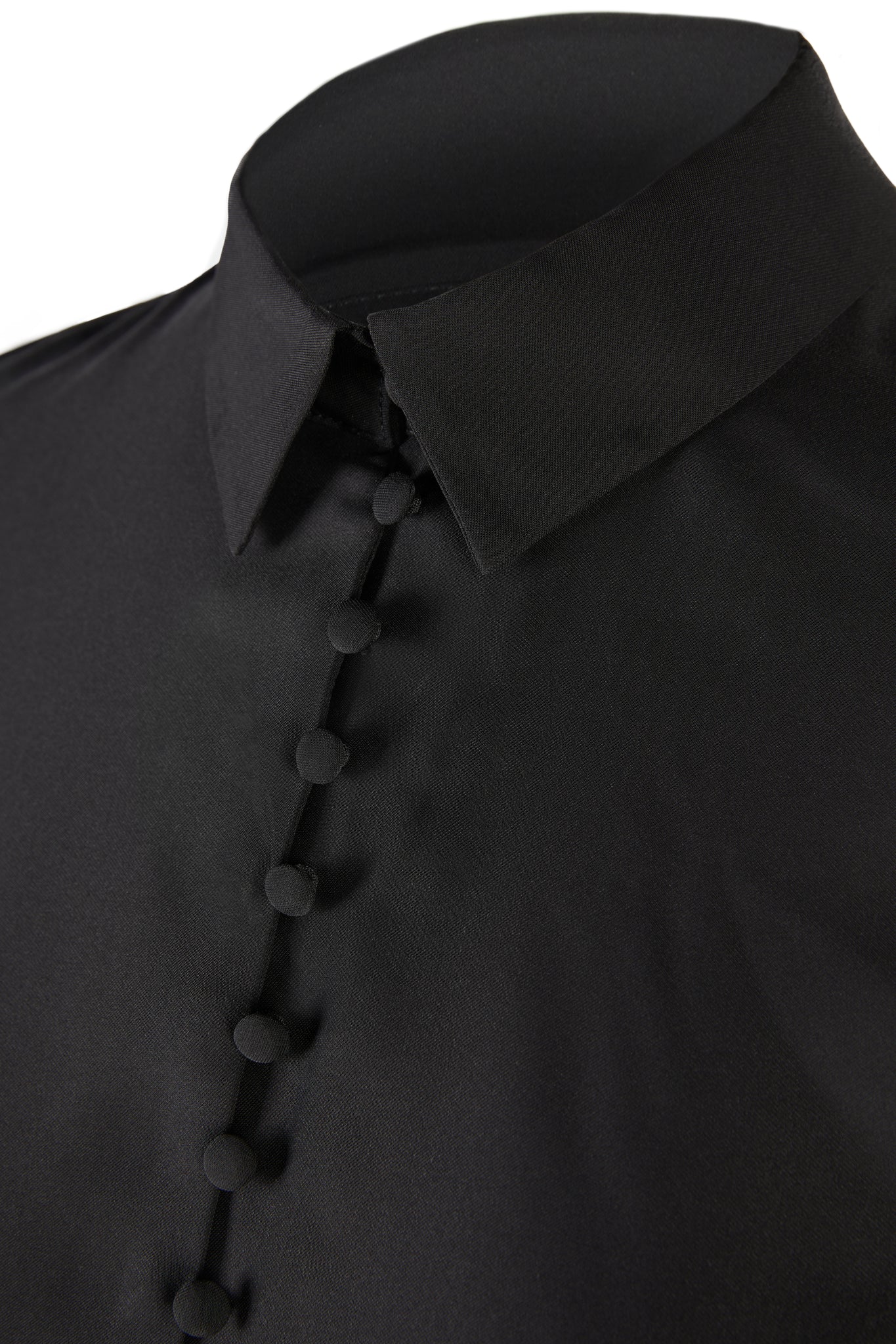 Classic Button Shirt (Black)