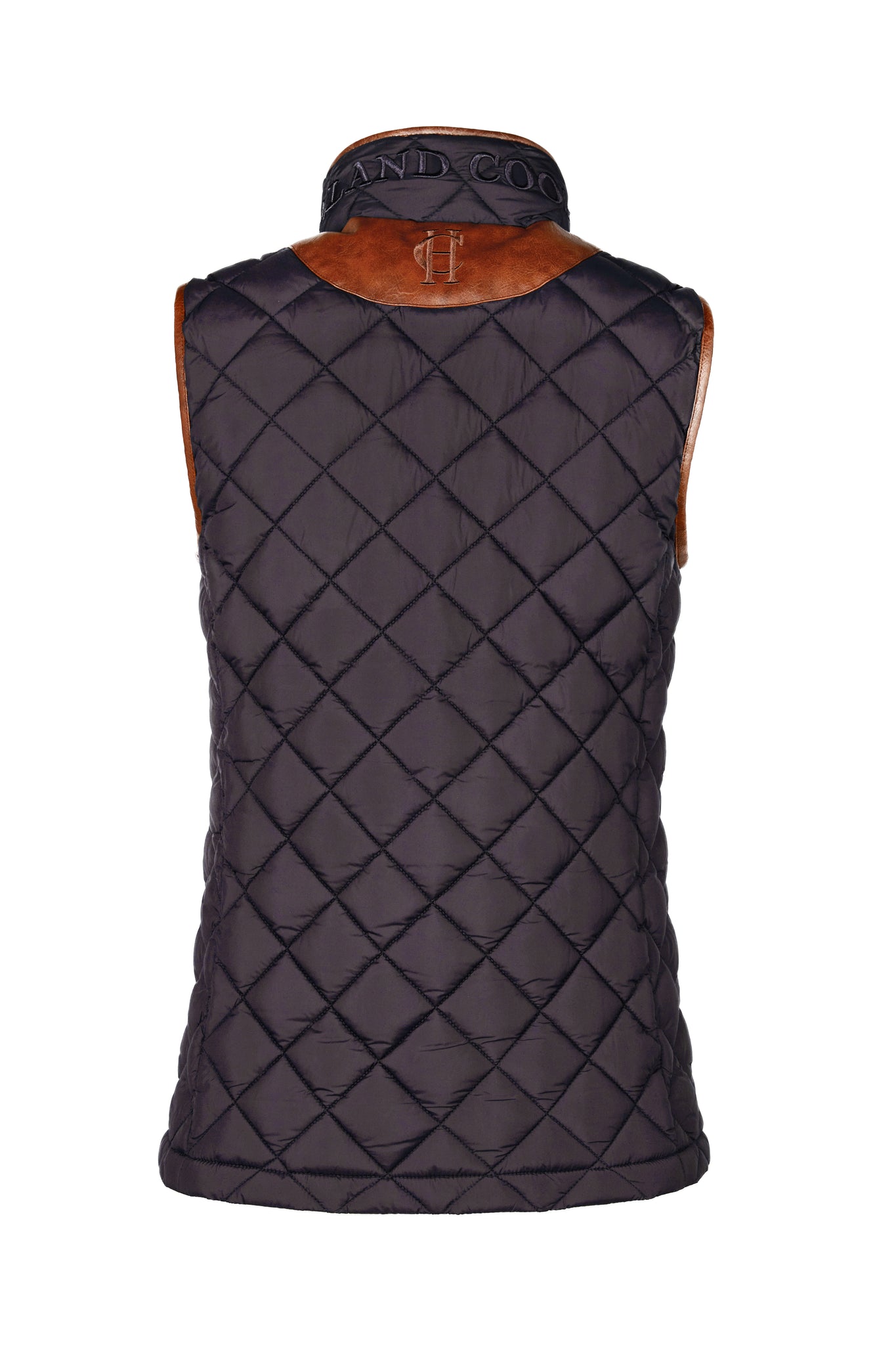 Country Quilted Gilet (Chocolate)