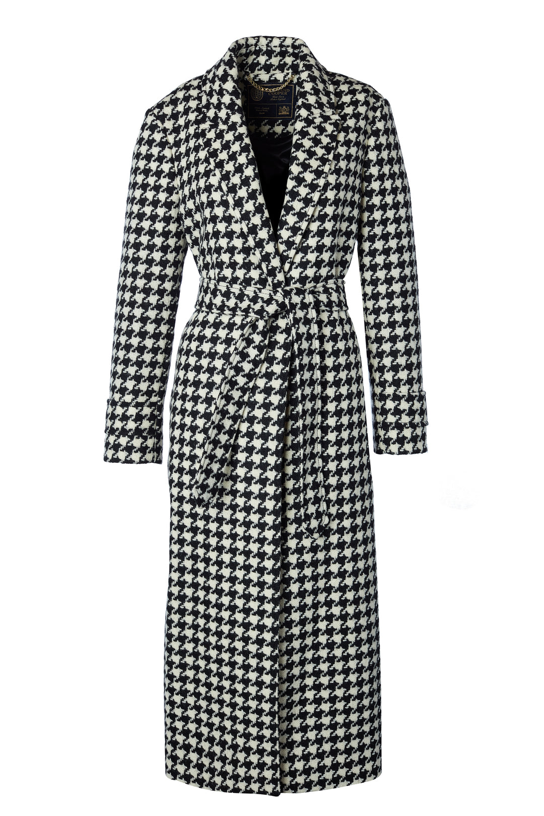 Wrap Coat (Large Scale Houndstooth) Holland Cooper