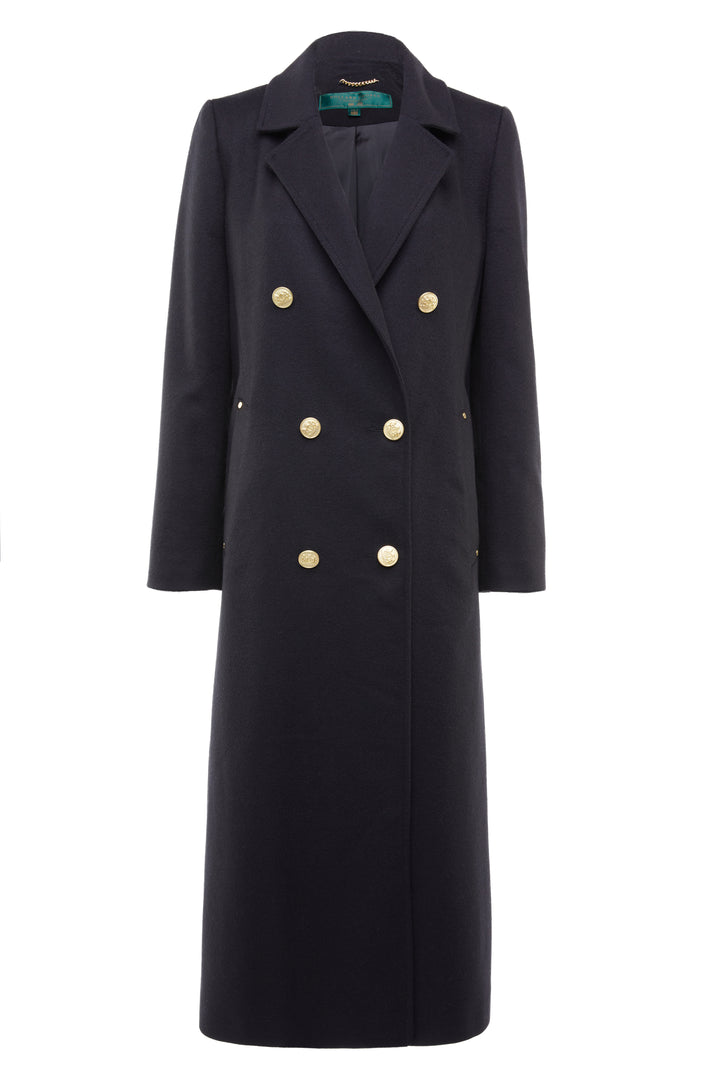 Double Breasted Coat (Soft Black) – Holland Cooper