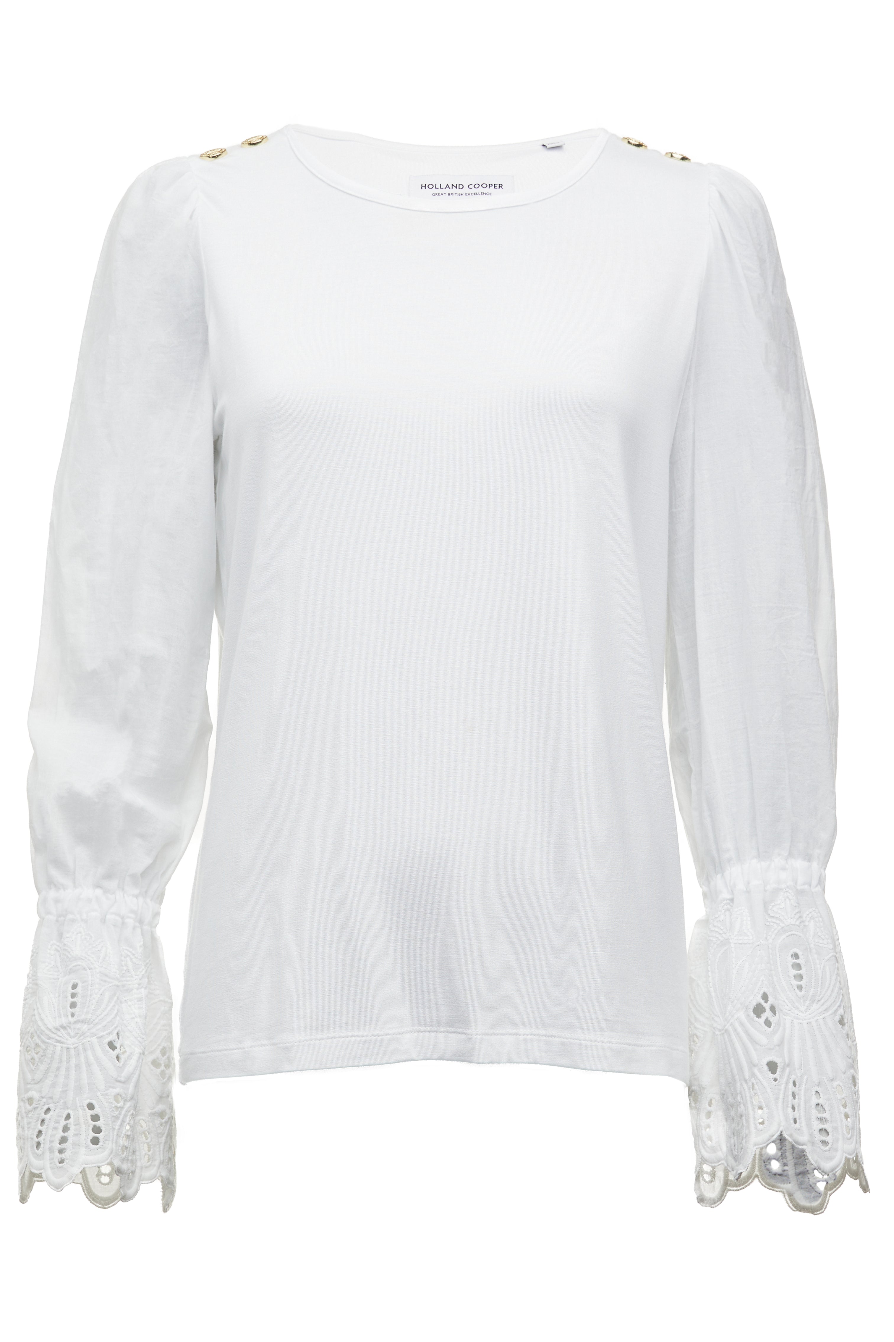 Blouse Francesca | Turquoise flower