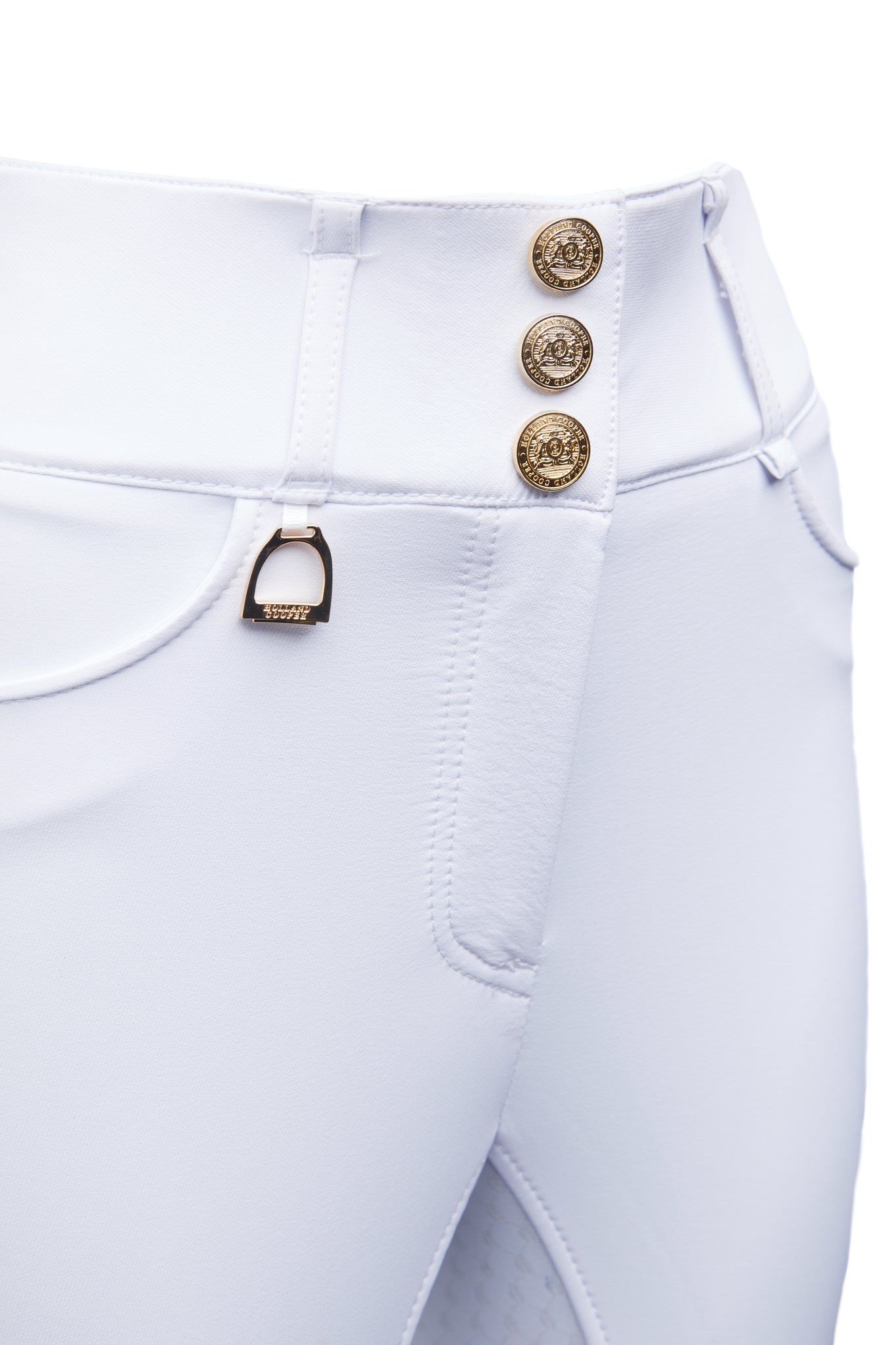 Full Seat Competition Breeches (Optic White)