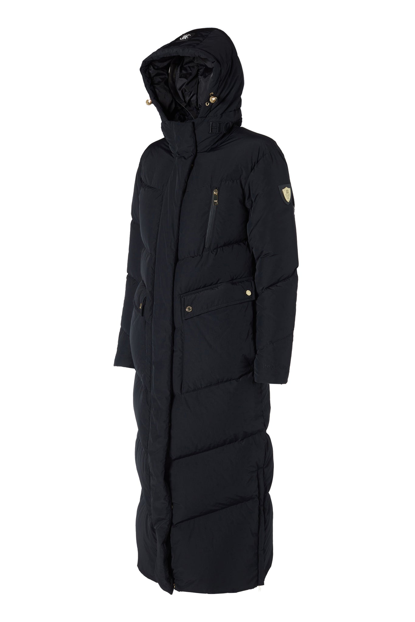 Dakota Longline Down Coat (Black) Holland Cooper