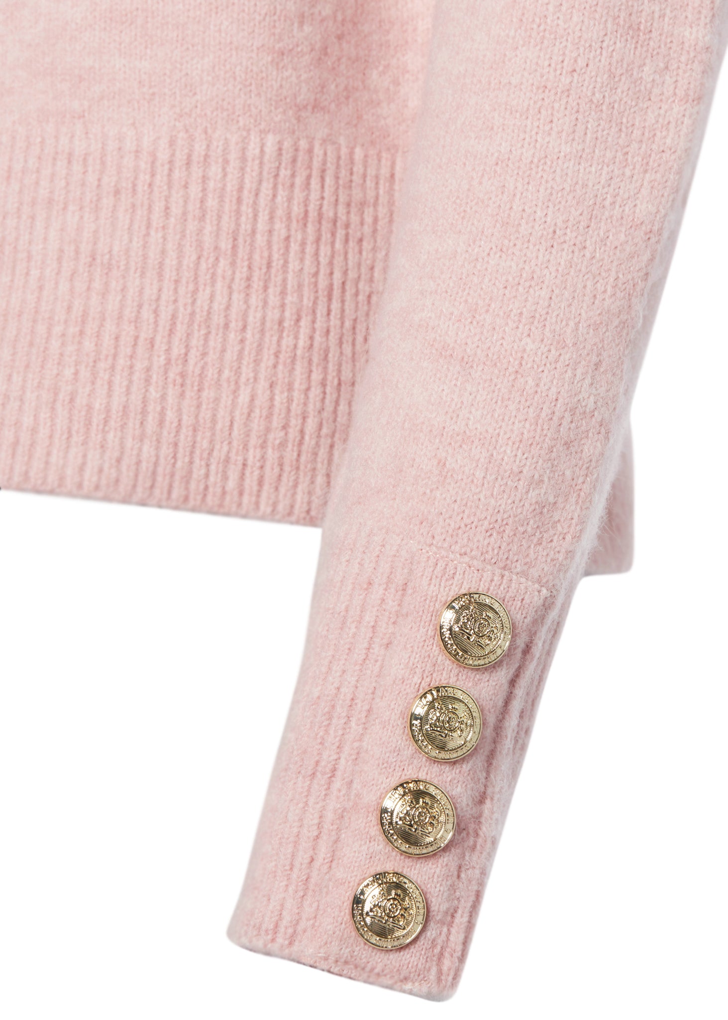Astoria Half Cable Knit (Blush Pink)