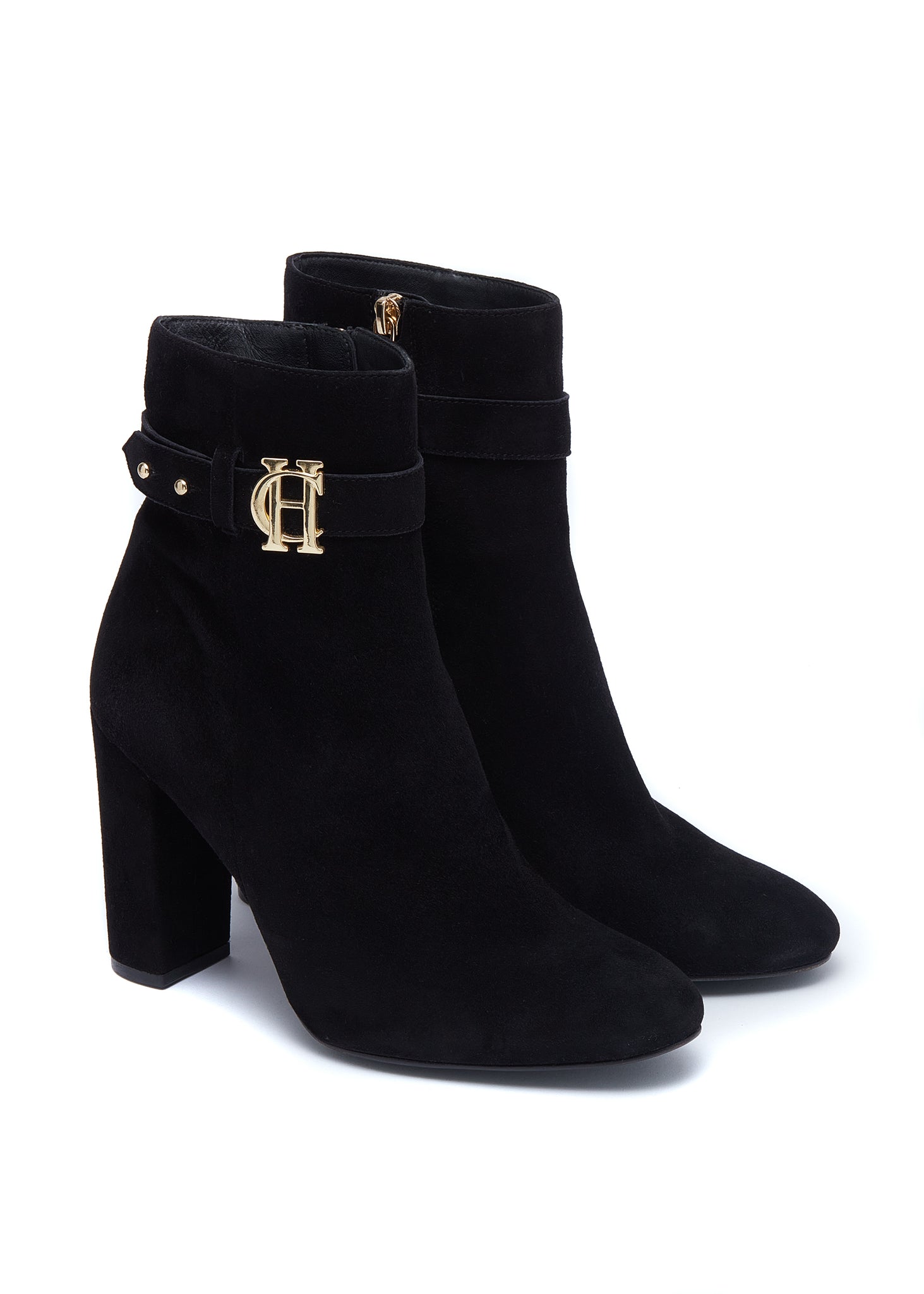Mayfair Suede Ankle Boot (Black)