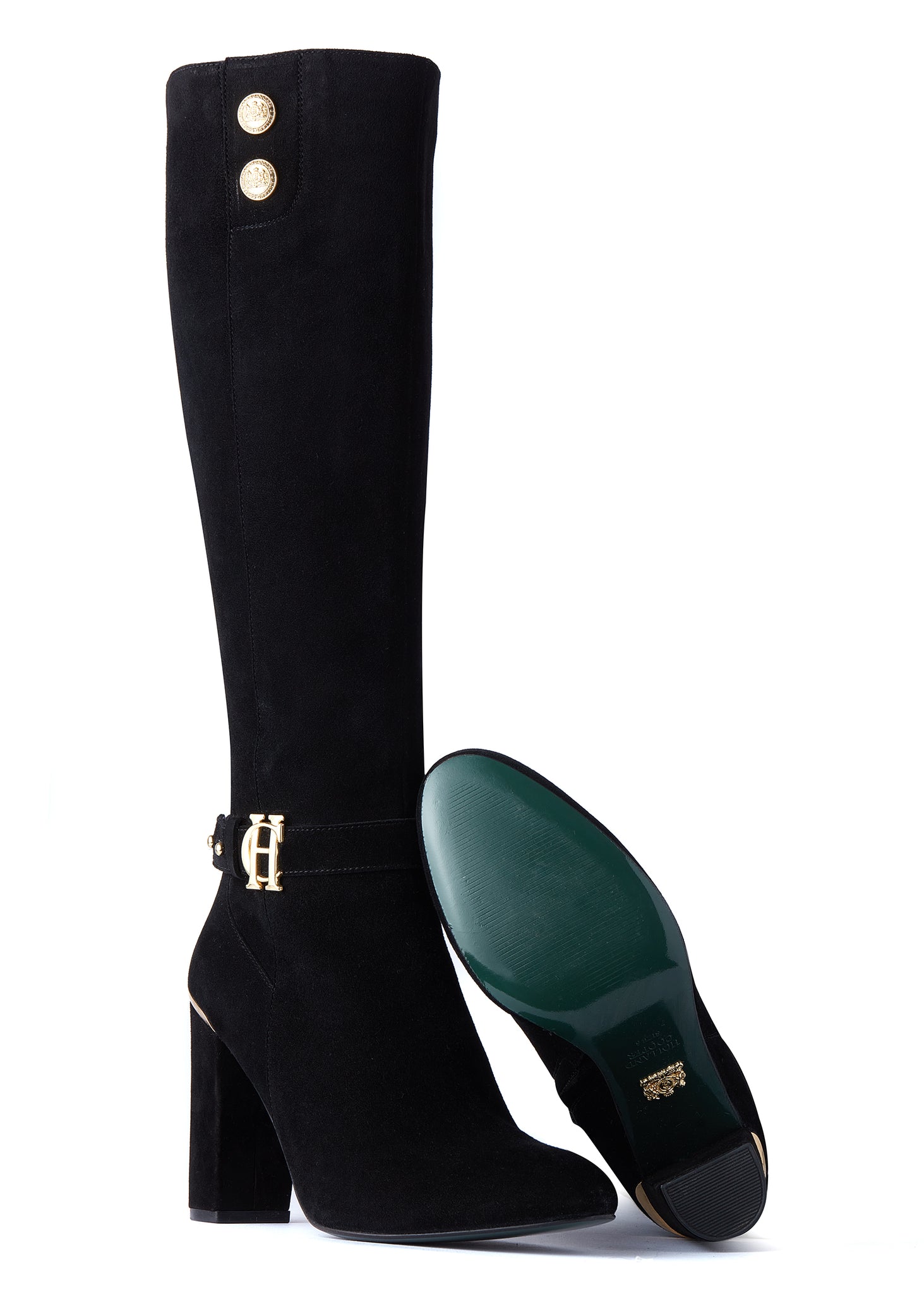 Marlborough Knee Boot (Black)