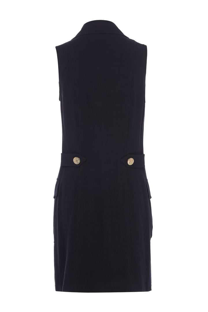 Chelsea Dress (Black Linen) – Holland Cooper