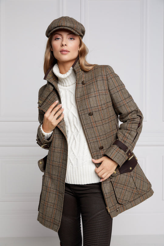 Balmoral Field Coat (Bourbon Tweed) – Holland Cooper