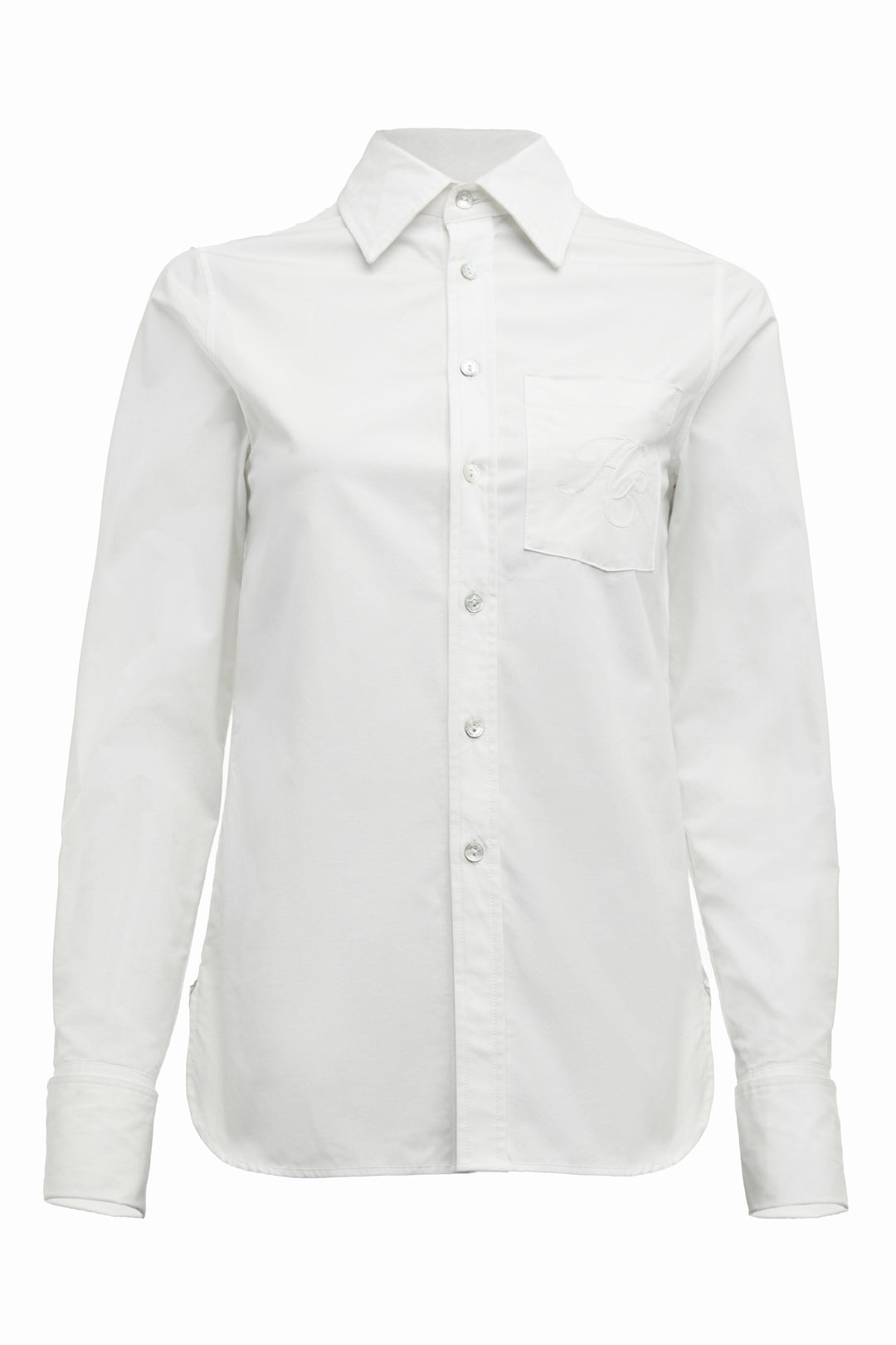 Isabella Poplin Shirt (White) – Holland Cooper