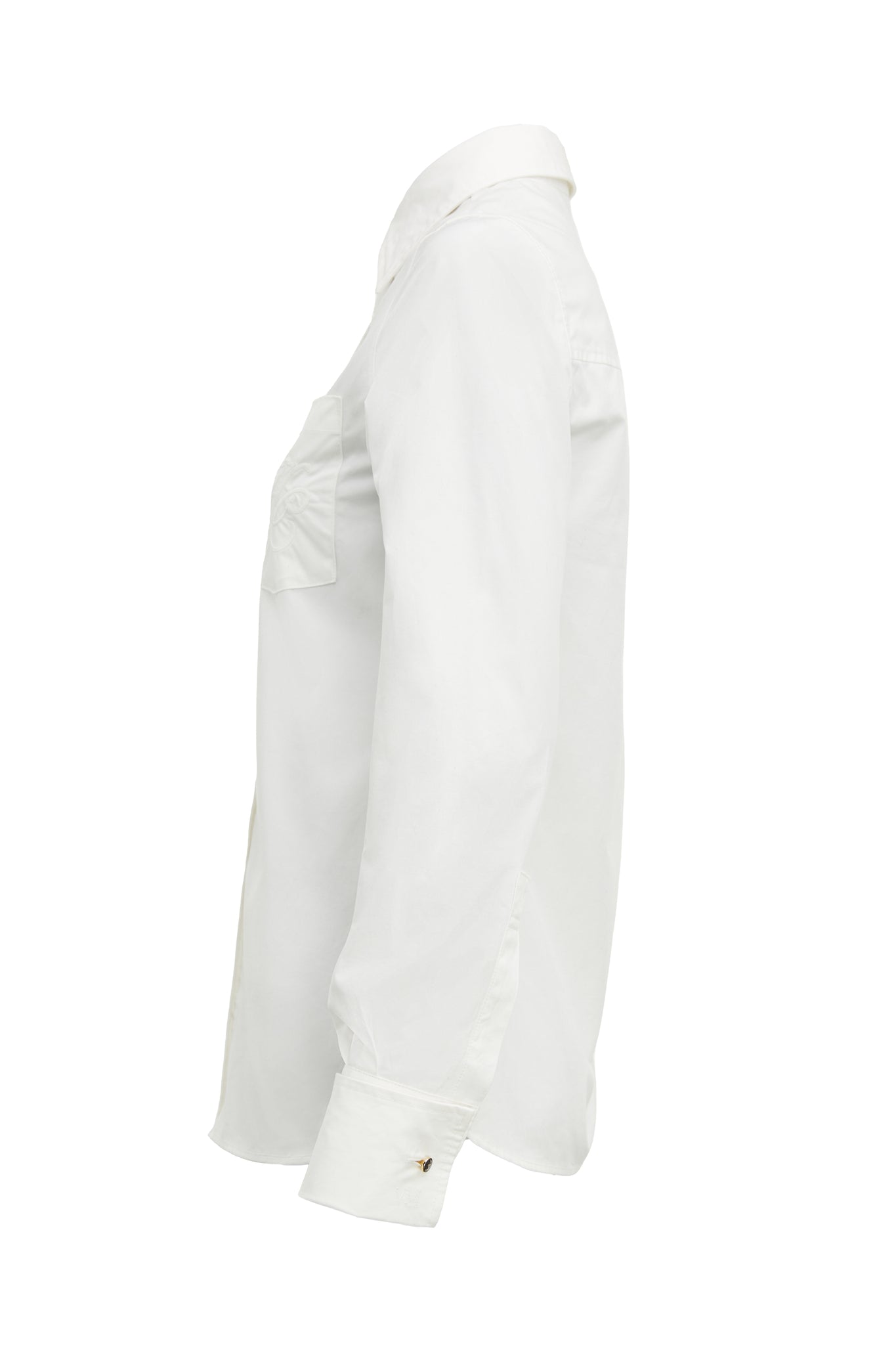 Isabella Poplin Shirt (White)