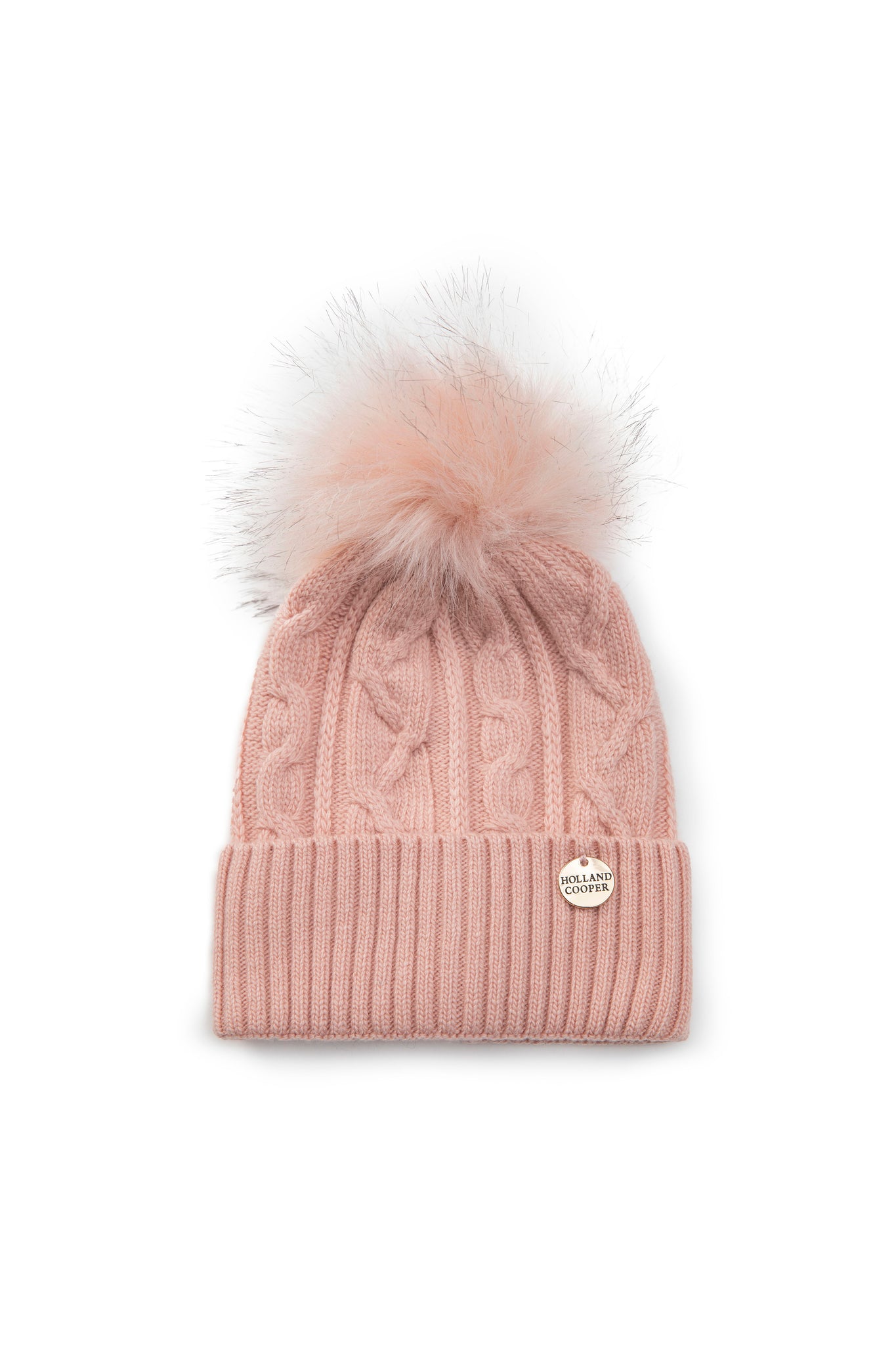 Little Bobble Hat (Soft Pink)