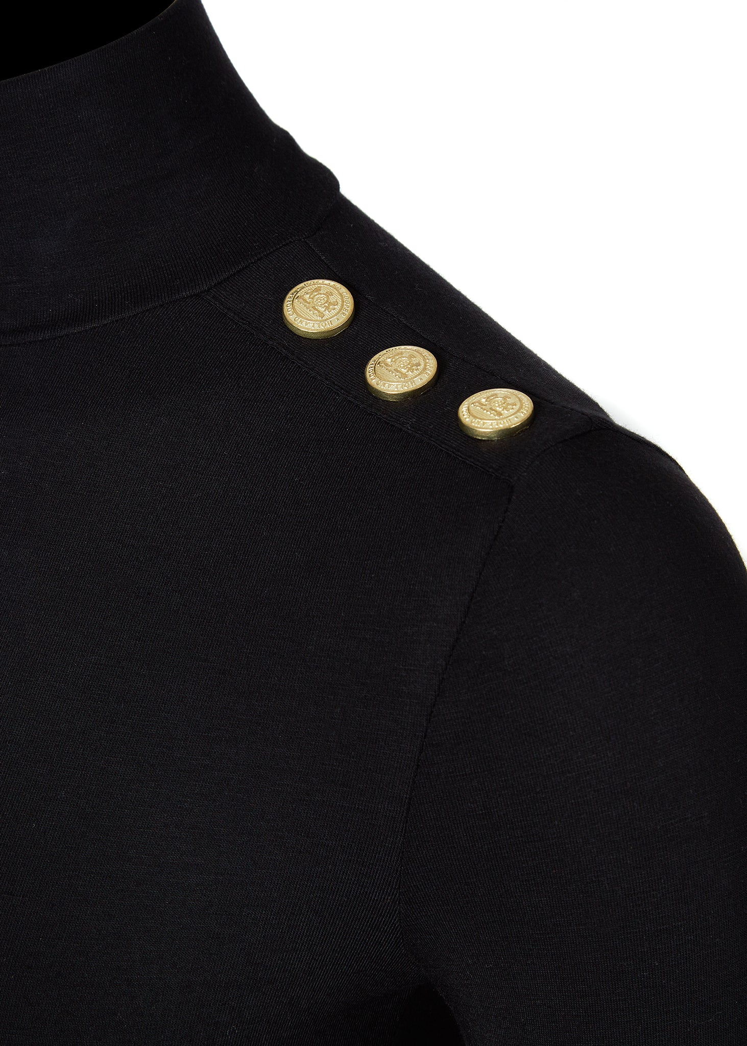 Long Sleeve Bodysuit (Black)