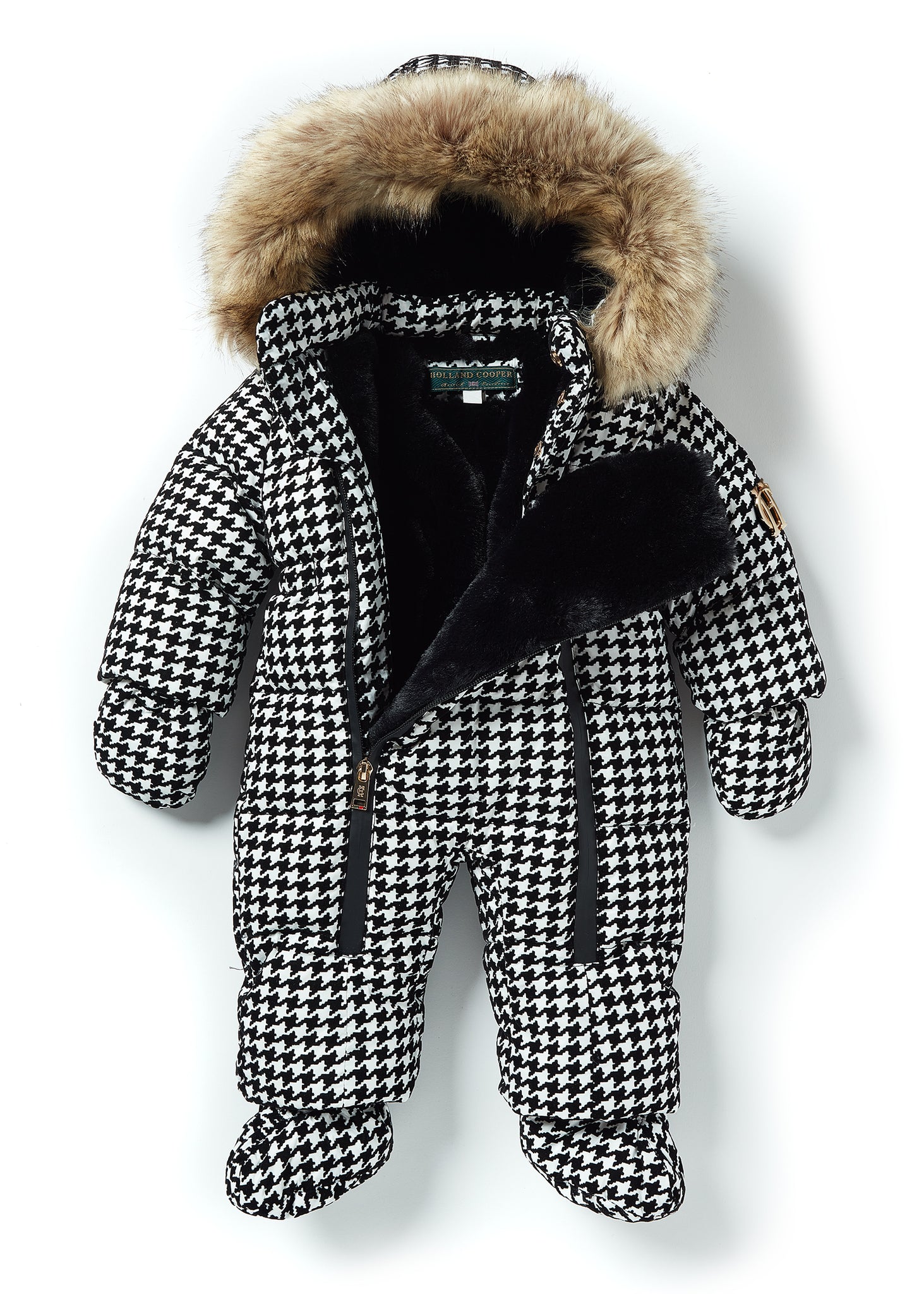 Mini Me - Houndstooth Snowsuit (Houndstooth)
