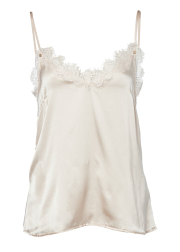 Silk Lace Cami (Oyster) – Holland Cooper