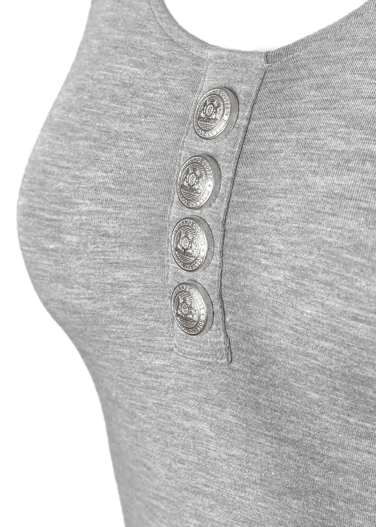 LAYLA BODYSUIT - GREY MARLE