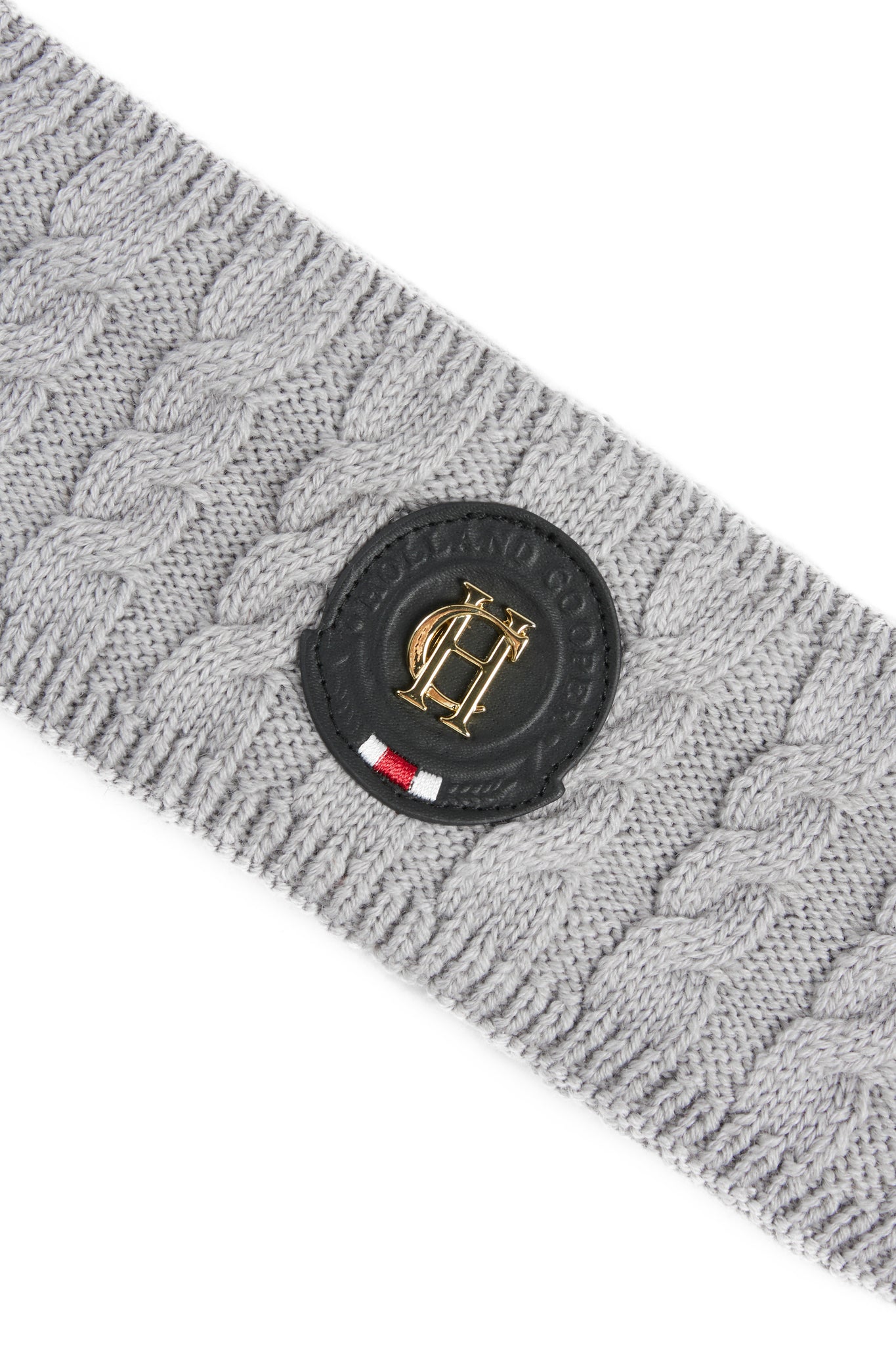 Luxe Cable Knit Headband (Grey Marl)