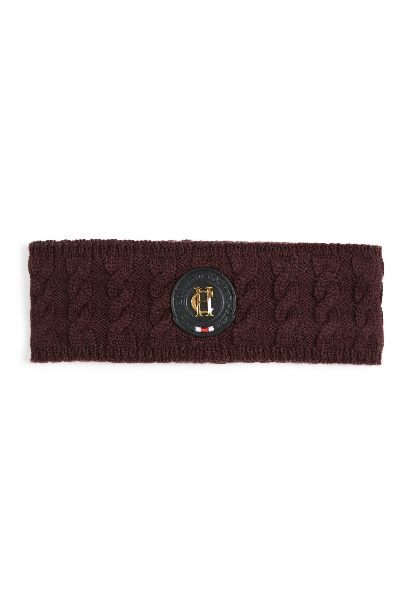 Luxe Cable Knit Headband (Mulberry)